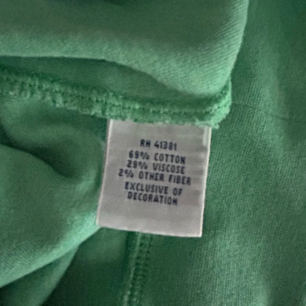 Polo Ralph Lauren 1/4 Zip Mint Green Mock Neck Pullover Sweater Pony Size XL - Picture 8 of 11